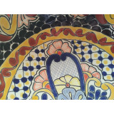 Ynes - Ovales Talavera Einbauwaschbecken