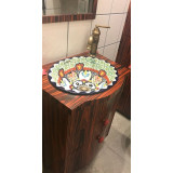 Juanetta - Mexikanisches Einbauwaschbecken Talavera