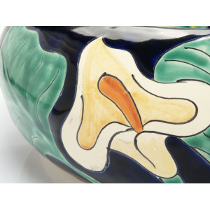Calia - Dunkelblaues Talavera Keramikwaschbecken