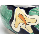 Calia - Dunkelblaues Talavera Keramikwaschbecken