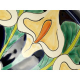 Calia - Dunkelblaues Talavera Keramikwaschbecken