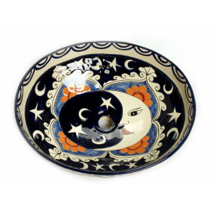 Luna - Talavera Keramikwaschbecken