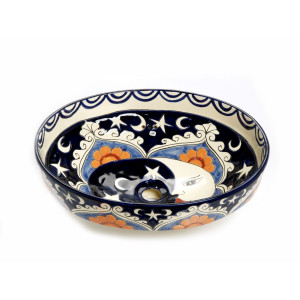 Luna - Talavera Keramikwaschbecken