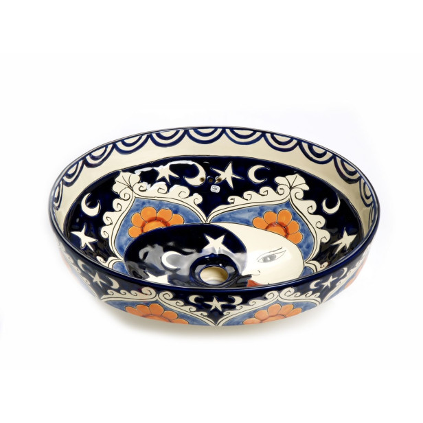 Luna - Talavera Keramikwaschbecken