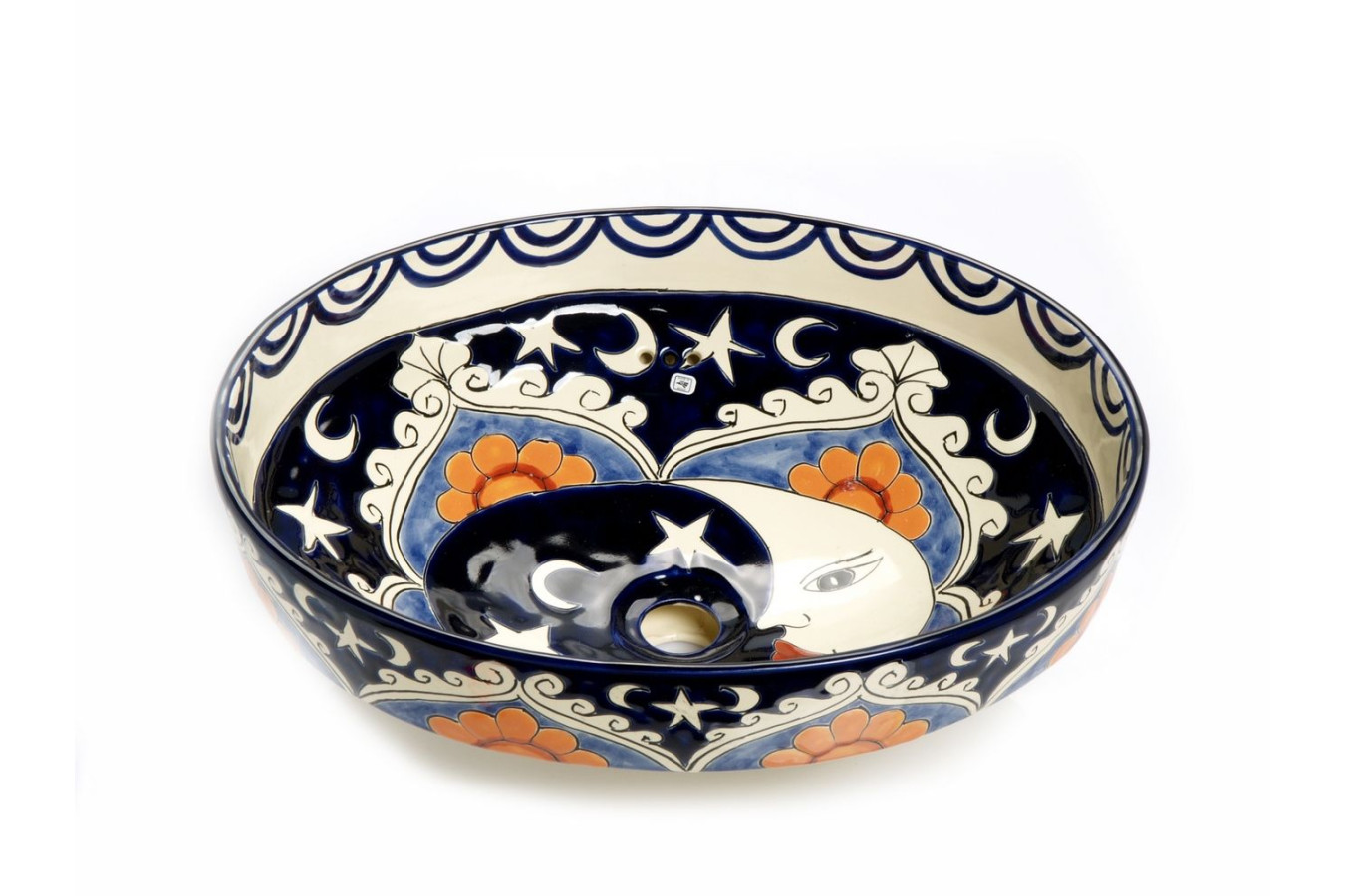 Luna - Talavera Keramikwaschbecken