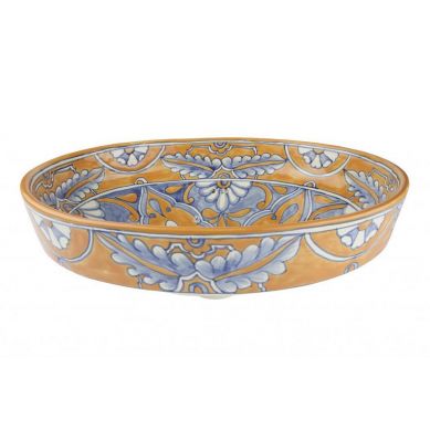 Bonny - Ovales Talavera Keramikwaschtisch