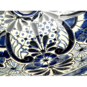 Corona - Blaues mexikanisches Waschbecken