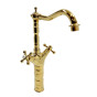 Federico - Hoher Wasserhahn aus Gold 