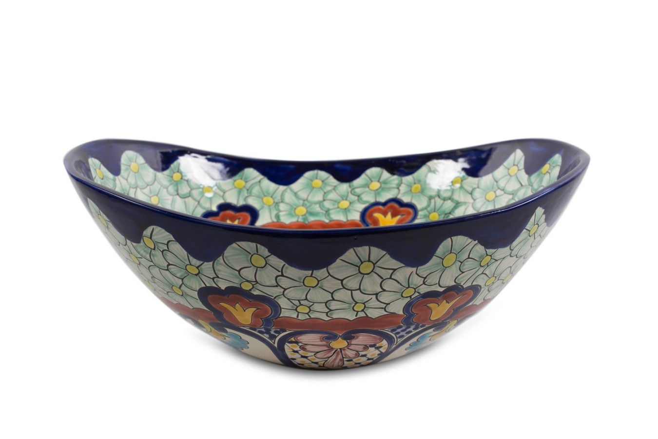 Juanetta - Handbemaltes Talavera Waschbecken