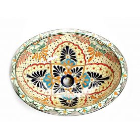 Osana - Mexikanisches Waschbecken aus Keramik