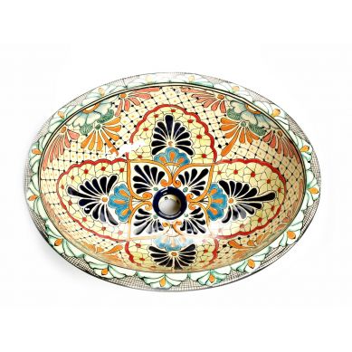 Osana - Mexikanisches Waschbecken aus Keramik