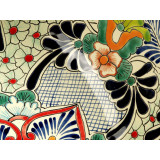 Delicia - Mexikanisches Talavera Einbauwaschbecken