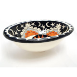 Dafne - Mexikanisches Talavera Einbauwaschbecken