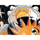 Dafne - Mexikanisches Talavera Einbauwaschbecken