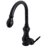Laur - schwarzer Retro-Wasserhahn
