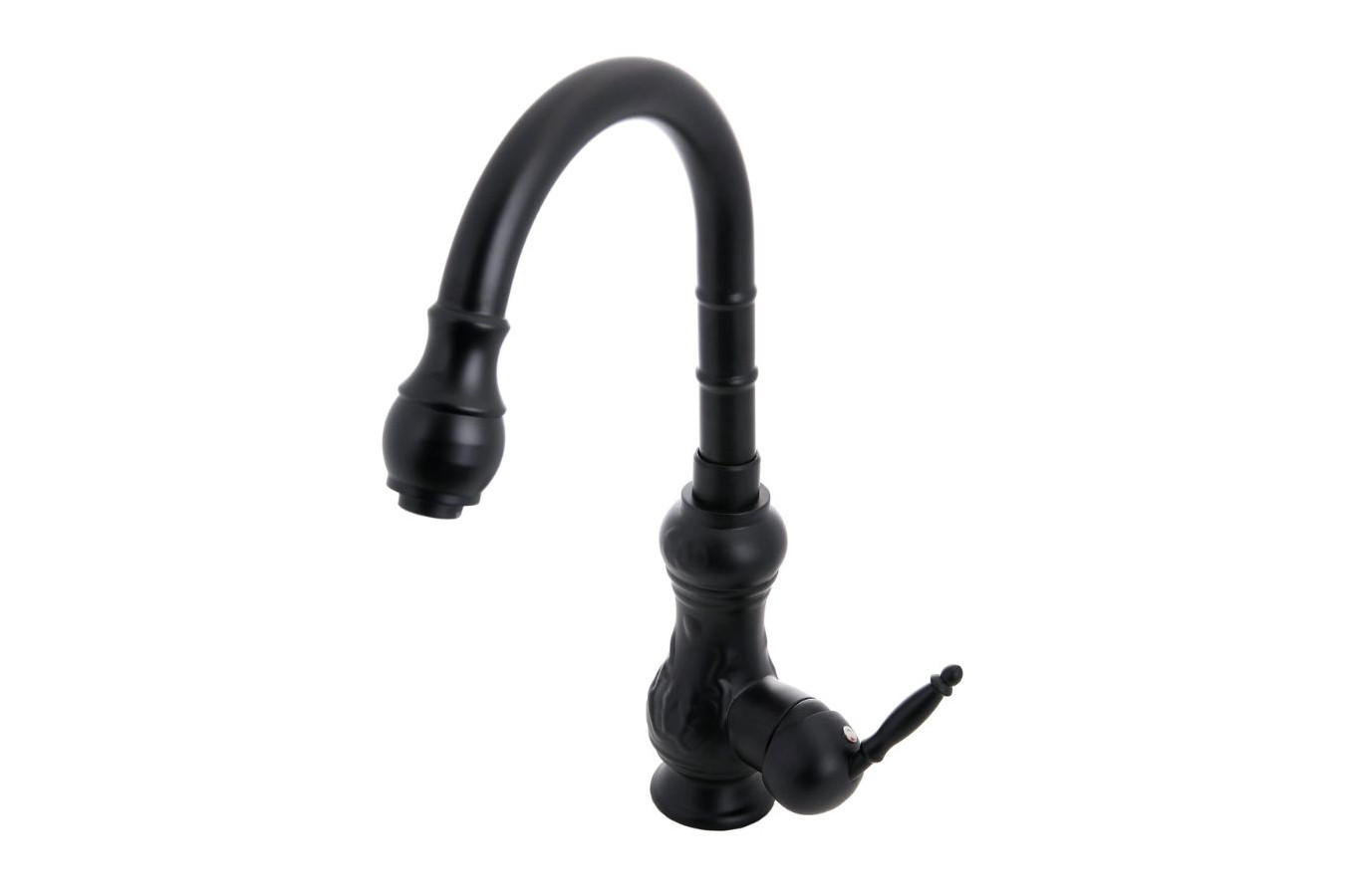Laur - schwarzer Retro-Wasserhahn
