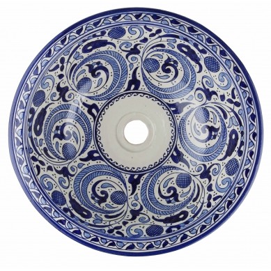 Anmara - Marokkanisches Keramik Waschbecken
