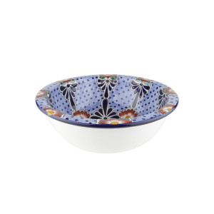 Floresa - Ovales Talavera Einbauwaschbecken