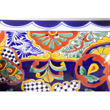 Linda - Talavera rechteckiges Waschbecken