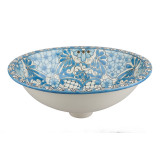 Lorena - Mexikanisches Talavera Einbauwaschbecken