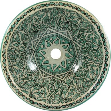 Hamza - Marokkanisches Keramik Waschbecken