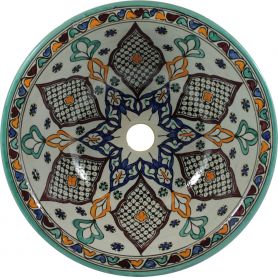 Kama - Marokkanisches Keramik Waschbecken