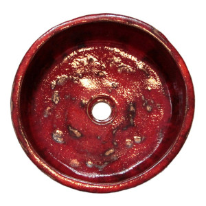 Gabriela - Rotes Keramikbecken