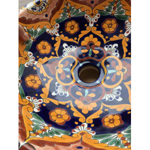 Florencia - Rundes mexikanisches Keramikbecken