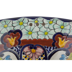 Juanetta - Mexikanisches Einbauwaschbecken Talavera