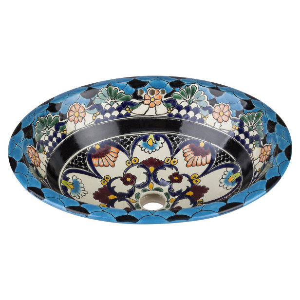 La Reina - Oval Talavera Waschbeckeneinsatz