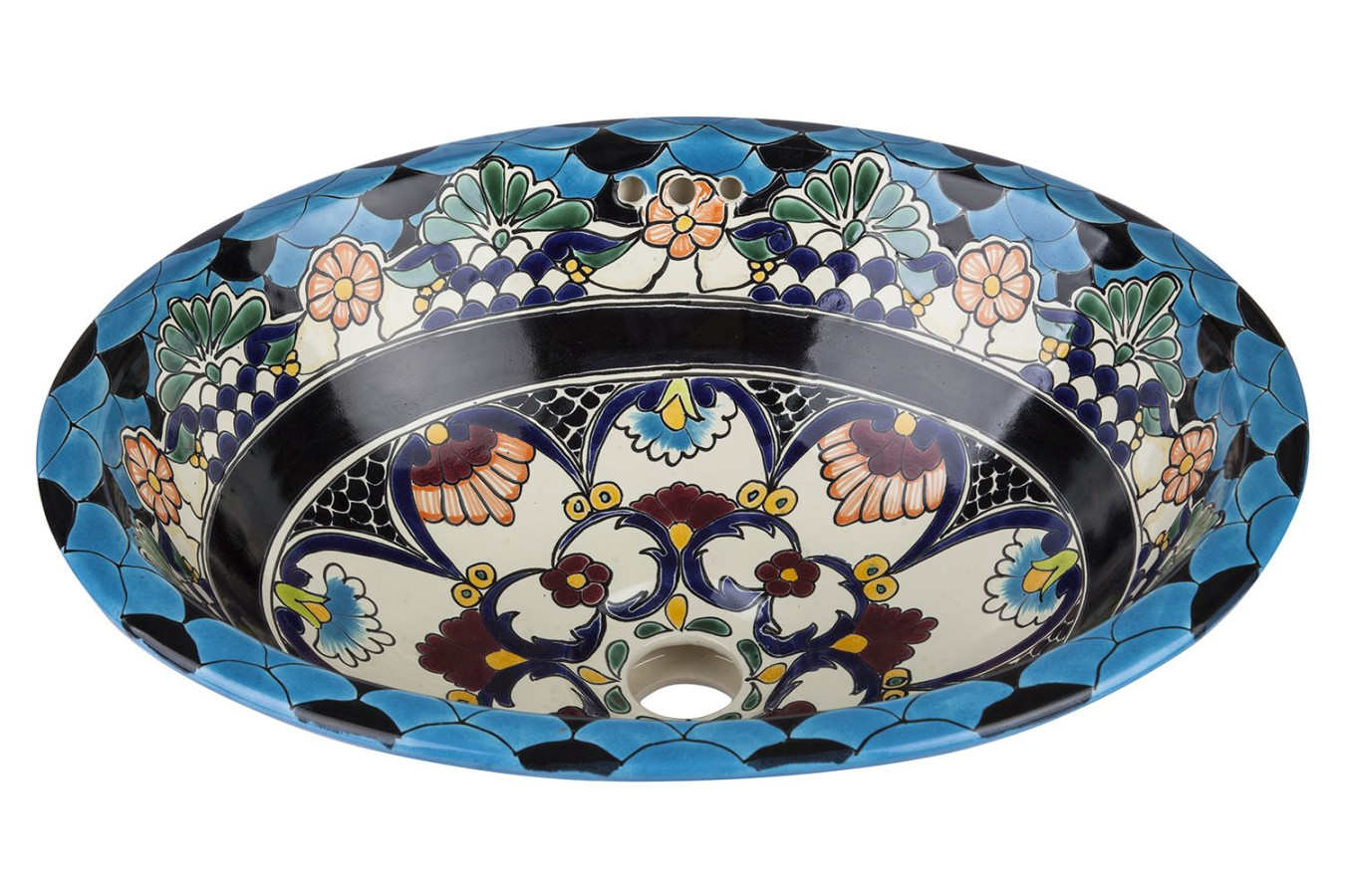 La Reina - Oval Talavera Waschbeckeneinsatz