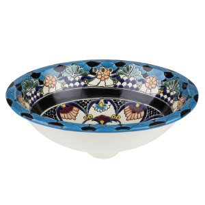 La Reina - Oval Talavera Waschbeckeneinsatz