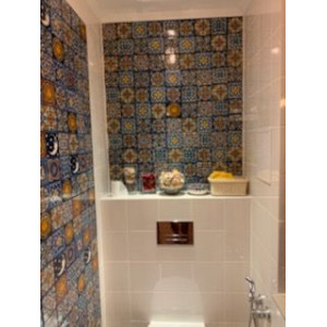 Azul - mexikanische Talavera Fliesen Küche