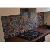 Cortina - mexikanische Kacheln Talavera