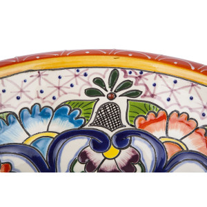 Victoria  - ceramiczna umywalka zdobiona