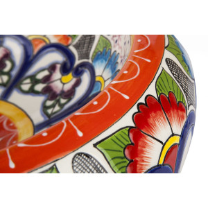 Victoria  - ceramiczna umywalka zdobiona