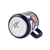 Becher Talavera - Blumenmuster - 350 ml