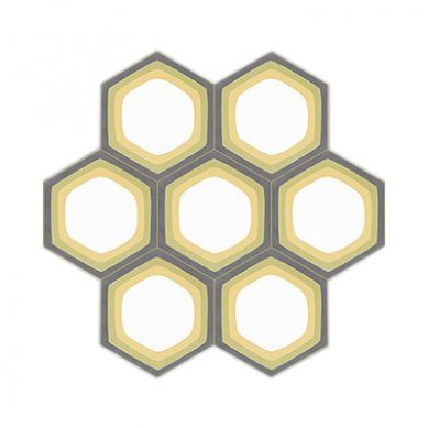 Zen - Hexagonale Zementfliesen