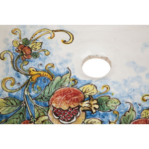 Terra - handgemachte italienische Spüle - 42 x 42