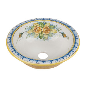 Mazzo di fiori - eine runde Spüle aus Italien