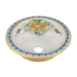 Mazzo di fiori - eine runde Spüle aus Italien