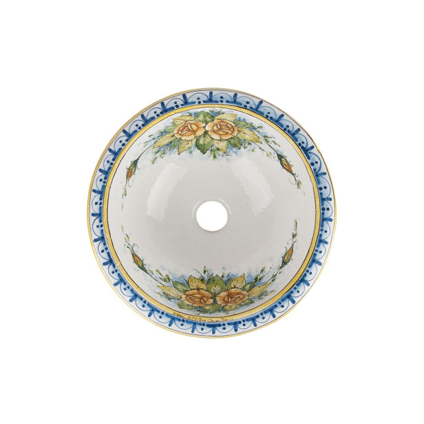 Mazzo di fiori - eine runde Spüle aus Italien