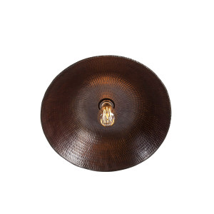 Avellana - handgemachter Lampenschirm - reines Kupfer