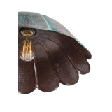 Uchuva - patinierte mexiko Lampe - reines Kupfer