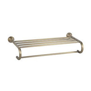 Vitorio - Messing Bord mit Handtuchhalter