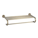 Vitorio - Messing Bord mit Handtuchhalter