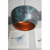 Ciruela - patinierte Lampe aus Mexiko - reines Kupfer