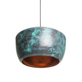 Ciruela - patinierte Lampe aus Mexiko - reines Kupfer