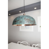 Sandia Verde - eine Kupferlampe aus Mexiko mit Patina