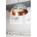 Sandia Verde - eine Kupferlampe aus Mexiko mit Patina